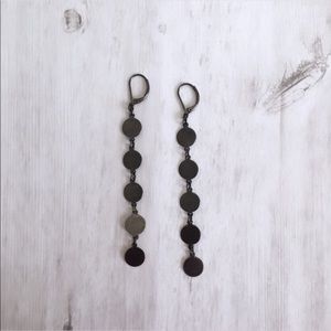 Coin chandelier earrings